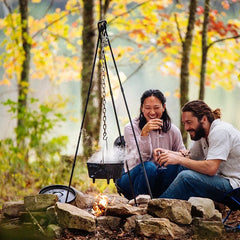 Adjustable Camp Tripod, 2 Pack