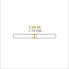 10 Ounce Rectangular Walnut Wood Underliner