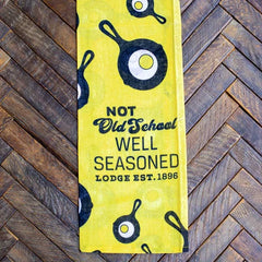 Not Old School Well Seasoned Lodge Dish Towel