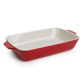 Large Stoneware Casserole Dish, 13 x 9 Inch