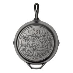 American Road Trip: 12 Inch Seasoned Cast Iron Skillet, Florida