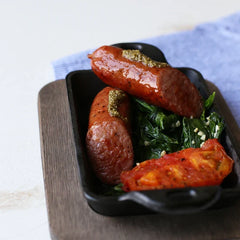 Heat-Treated Rectangular Cast Iron Mini Server