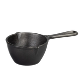 Seasoned Cast Iron Melting Pot