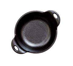 Heat-Treated 12 Ounce Cast Iron Mini Serving Bowl