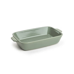 Small Stoneware Casserole Dish, 9 x 6 Inch