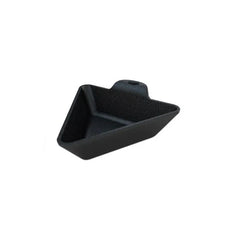 Heat-Treated 10 Ounce Triangular Cast Iron Mini Server 