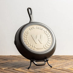 Custom Engraved Initial Skillet