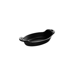 Heat-Treated 9 Ounce Oval Cast Iron Mini Server 