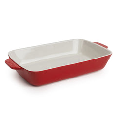 Large Stoneware Casserole Dish, 13 x 9 Inch