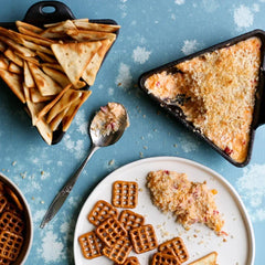 Heat-Treated 10 Ounce Triangular Cast Iron Mini Server 